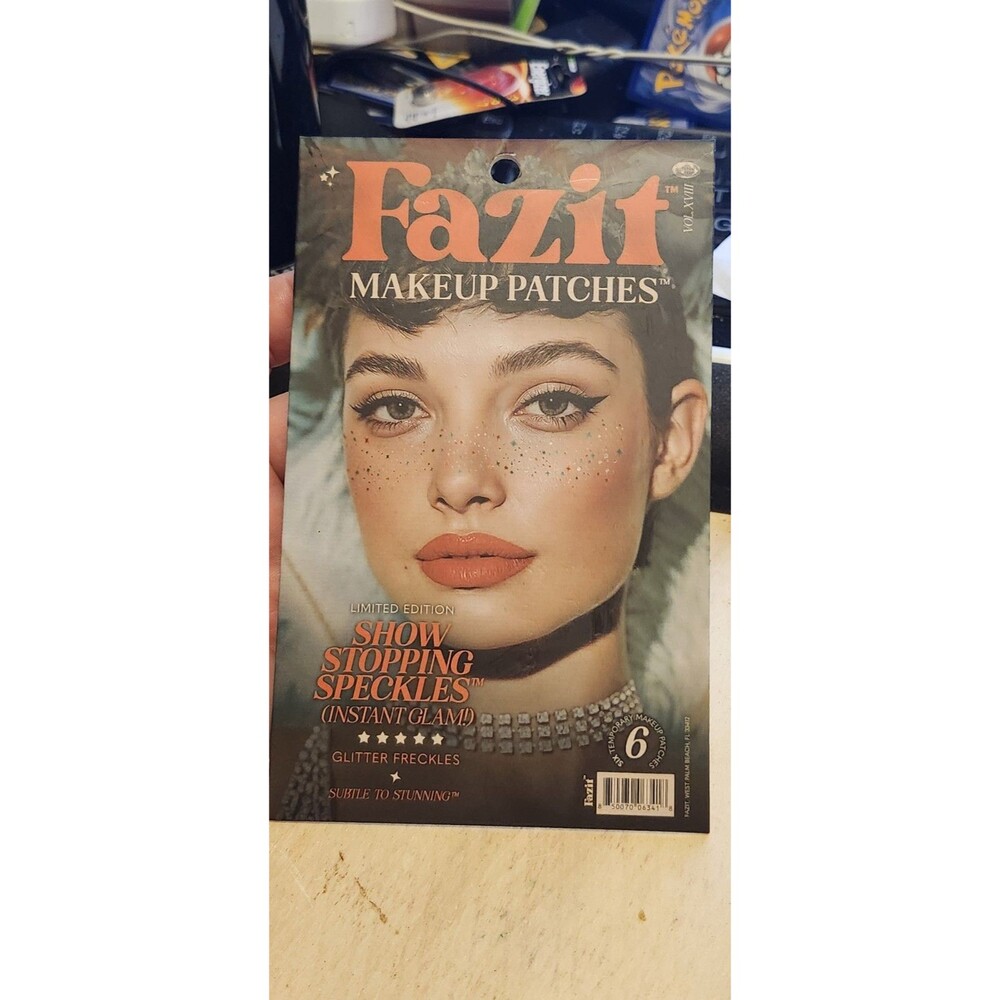 Fazit Show Stopping Speckles Glitter Freckles Makeup Patches Vol XXVII Limited E